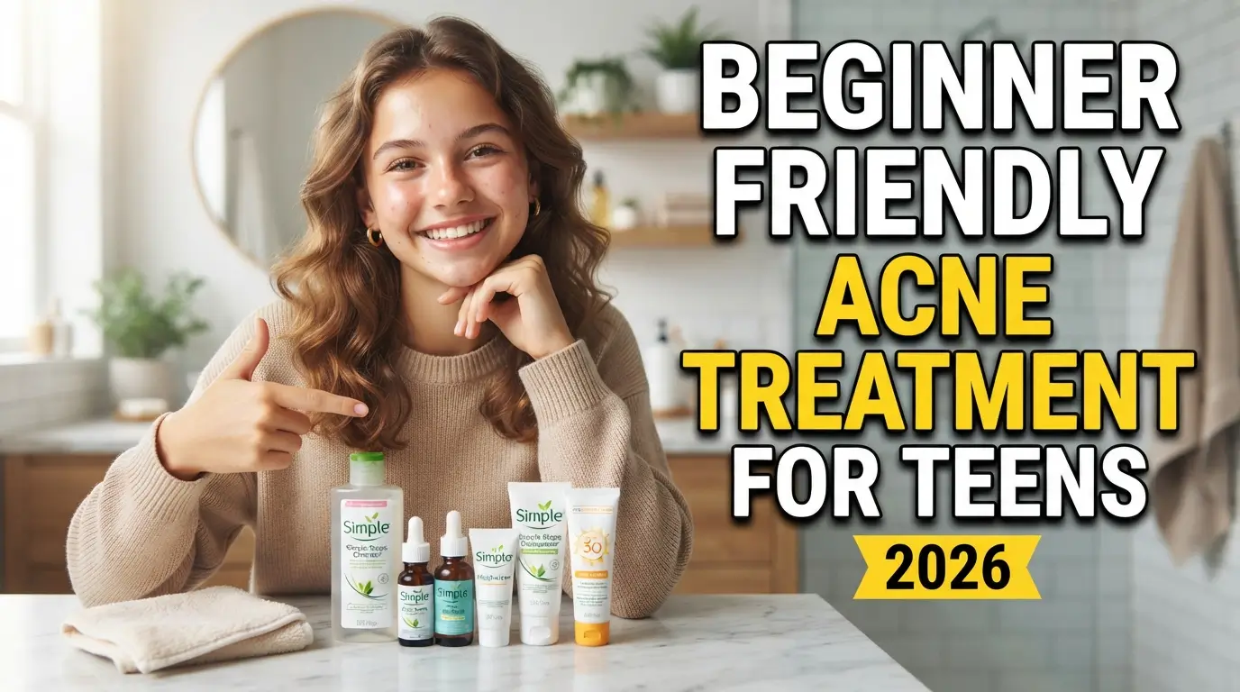 Beginner Friendly Acne Treatment for Teens 2026