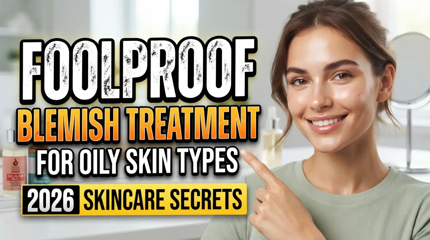 Foolproof Blemish Treatment for Oily Skin Types 2026